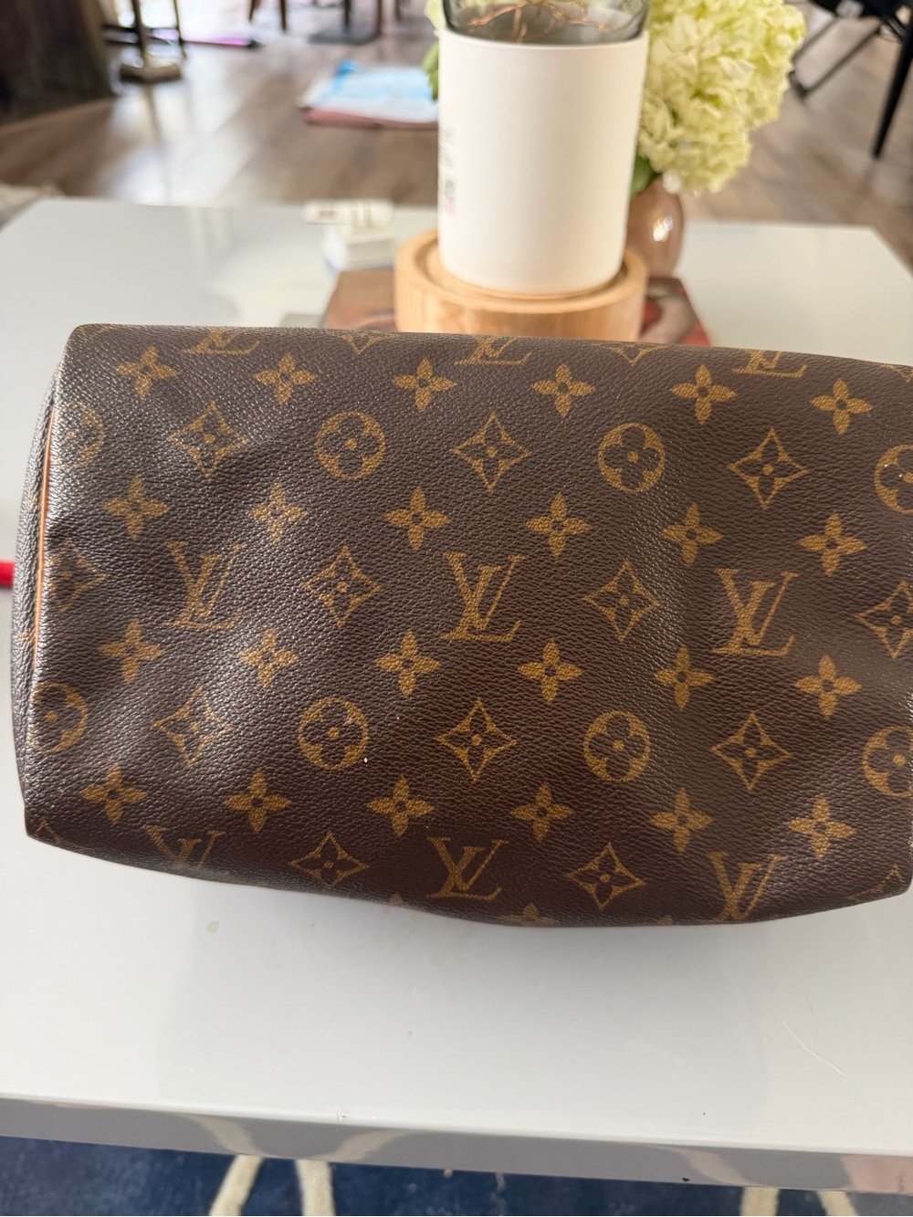 Louis Vuitton Monogram Top Handle Satchel - Brown/Tan - Picture 12 of 16